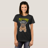 BIG FLOPPA DAD meme cat T-shirt (Voorkant volledig)