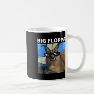 Big Floppa Meme Cat Koffiemok