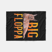 Big Floppa Meme Cute Caracal Cat Fleece Deken (Voorkant (Horizontaal))