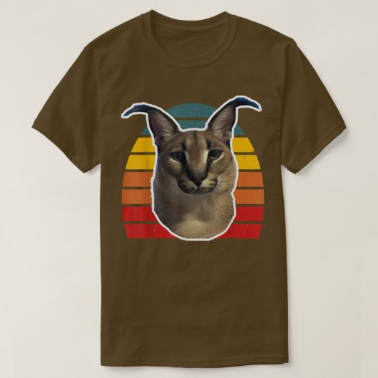 Big Floppa Meme T-shirt (Design voorkant)