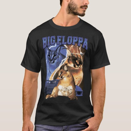 Big Floppa  Rap T-shirt (Voorkant)