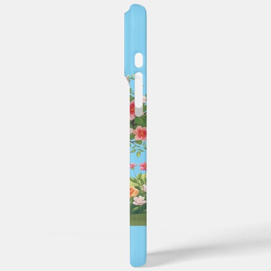Big Flower Tree Case-Mate iPhone Case (Achterkant / Links)