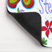 Big Flowers Artistic Mousepad Muismat (Hoek)