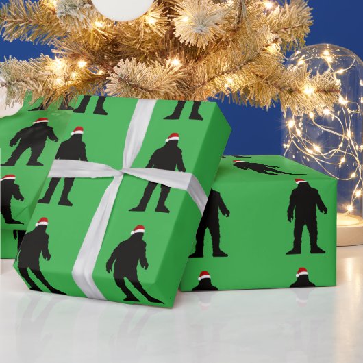 BIG FOOT CHRISTMAS FUNNY  CADEAUPAPIER (Feestdagen)