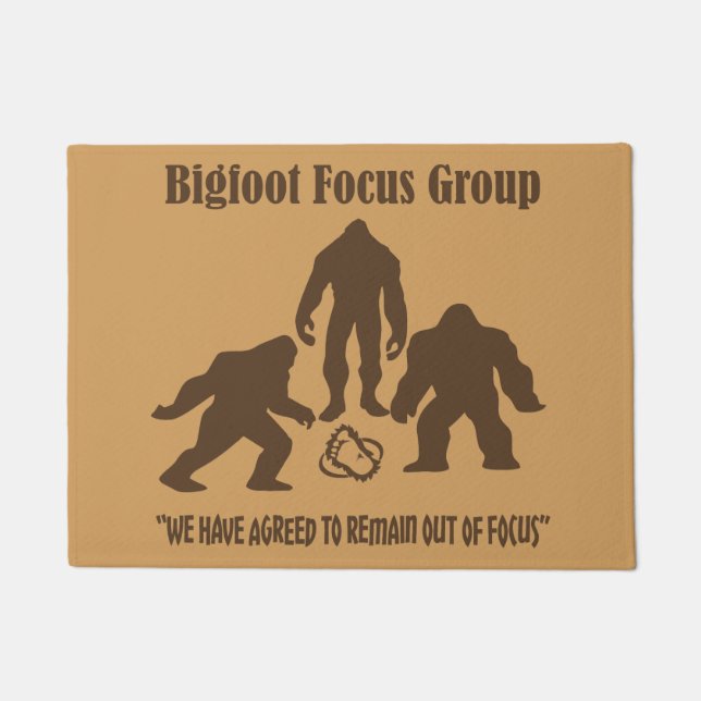 Big Foot door Mat (Voorkant)