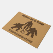 Big Foot door Mat (Schuin)