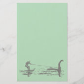 Big Foot en Nessie Briefpapier (Voorkant)