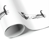 Big Foot en Nessie Cadeaupapier (Rol Hoek)