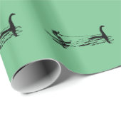 Big Foot en Nessie Cadeaupapier (Rol Hoek)