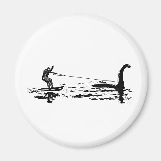 Big Foot en Nessie Magneet (Voorkant)