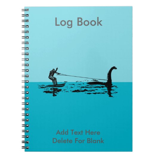 Big Foot en Nessie Notitieboek (Voorkant)