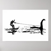 Big Foot en Nessie Poster (Voorkant)