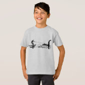 Big Foot en Nessie T-shirt (Voorkant volledig)