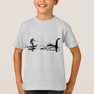 Big Foot en Nessie T-shirt