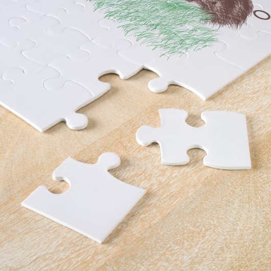 Big Foot Legpuzzel (Zijkant)