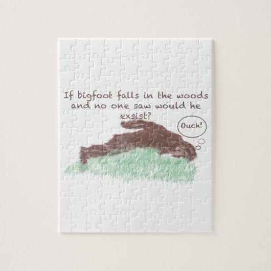 Big Foot Legpuzzel (Verticaal)