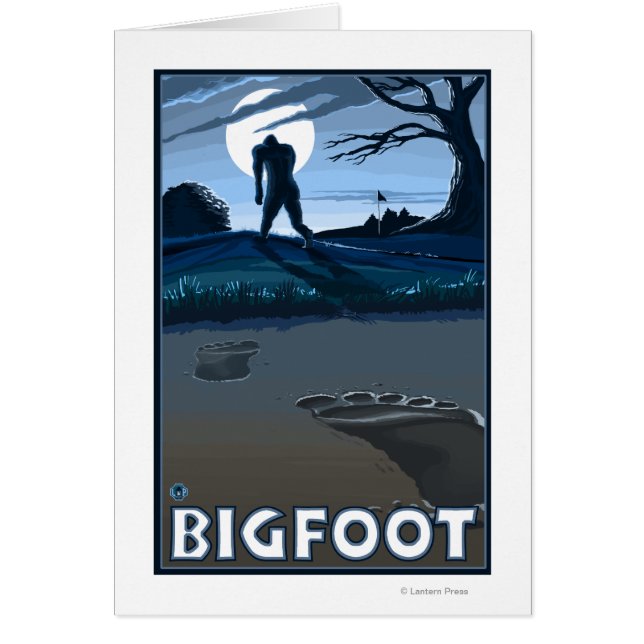 Big Foot loopt door Golf Course (Voorkant)