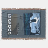 Big Foot loopt door Golf Course Deken (Voorkant)