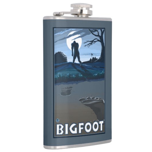 Big Foot loopt door Golf Course Heupfles (Rechts)