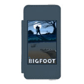 Big Foot loopt door Golf Course Incipio iPhone Portemonnee Hoesje (Voorkant Agenda)