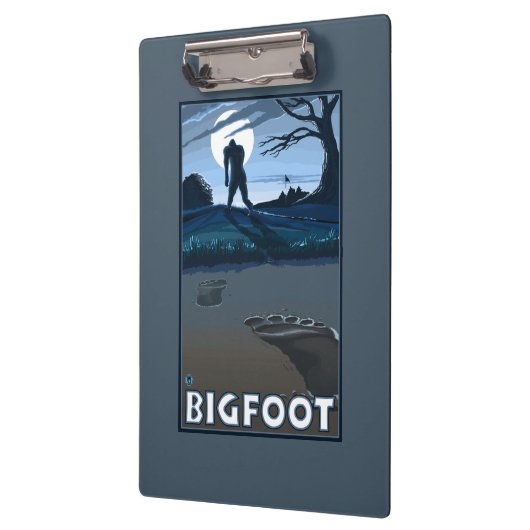 Big Foot loopt door Golf Course Klembord (Links)