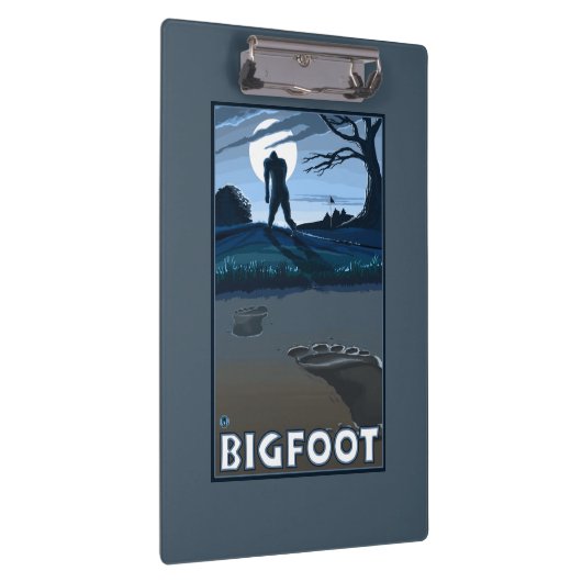 Big Foot loopt door Golf Course Klembord (Rechts)