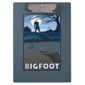 Big Foot loopt door Golf Course Klembord (Voorkant)