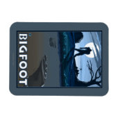 Big Foot loopt door Golf Course Magneet (Horizontaal)