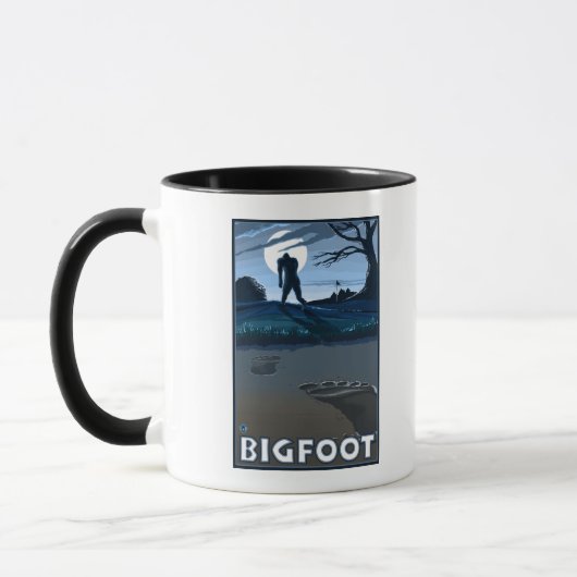 Big Foot loopt door Golf Course Mok (Links)