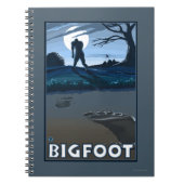 Big Foot loopt door Golf Course Notitieboek (Voorkant)