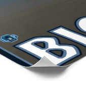 Big Foot loopt door Golf Course Poster (Hoek)