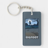 Big Foot loopt door Golf Course Sleutelhanger (Voorkant)