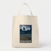 Big Foot loopt door Golf Course Tote Bag (Voorkant)