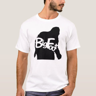 Big Foot Mannen White TShirt