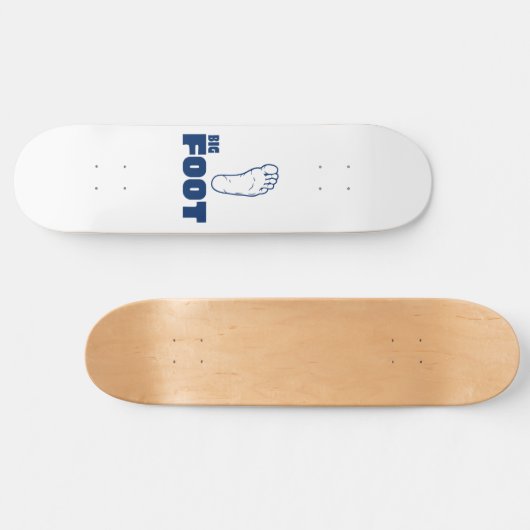 Big Foot Persoonlijk Skateboard (Horizontaal)