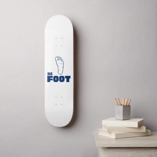 Big Foot Persoonlijk Skateboard (Muurkunst)