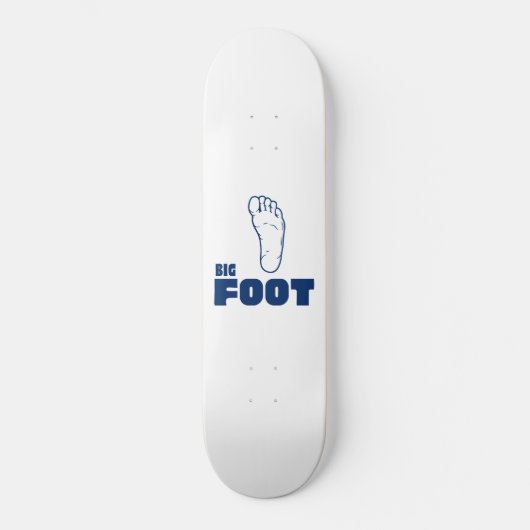 Big Foot Persoonlijk Skateboard (Voorkant)