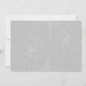 Big Foot/Sasquatch Birthday Party Invitation Kaart (Achterkant)