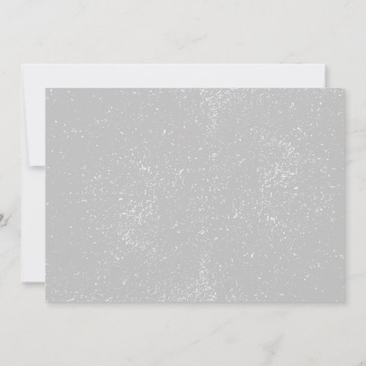 Big Foot/Sasquatch Birthday Party Invitation Kaart (Achterkant)