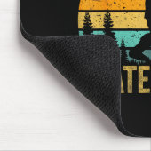 Big Foot Sasquatch I Hate People Funny Bigfoot Vin Muismat (Hoek)