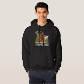 Big Foot Stompid Tree Disk Golf Cool Design for Me Hoodie (Voorkant volledig)