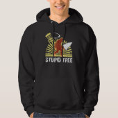 Big Foot Stompid Tree Disk Golf Cool Design for Me Hoodie (Voorkant)
