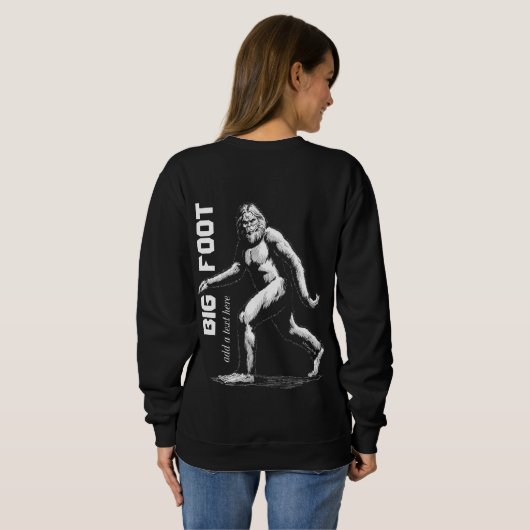 Big Foot Sweatshirt (Achterkant volledig)