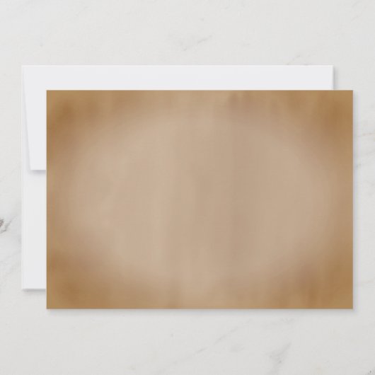 Big Foot verjaardagsfeestuitnodiging Kaart (Achterkant)