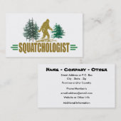 Big Foot Visitekaartje (Voorkant / Achterkant)