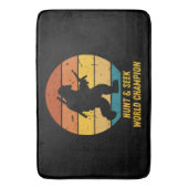 Big Foot wil zich nu niet meer verstoppen en zoeke Badmat (Voorkant Verticaal)