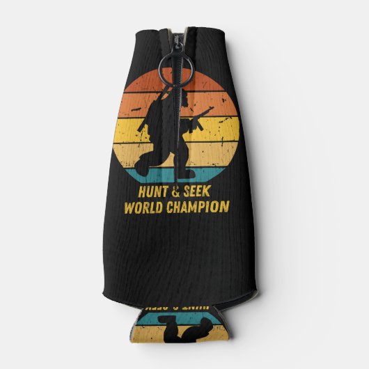 Big Foot wil zich nu niet meer verstoppen en zoeke Flesjeskoeler (Achterkant)