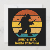 Big Foot wil zich nu niet meer verstoppen en zoeke Kaart (Voorkant)