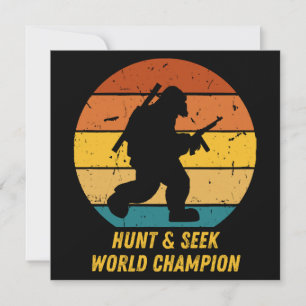 Big Foot wil zich nu niet meer verstoppen en zoeke Kaart