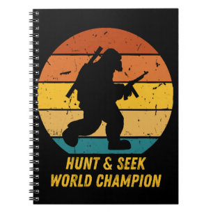 Big Foot wil zich nu niet meer verstoppen en zoeke Notitieboek